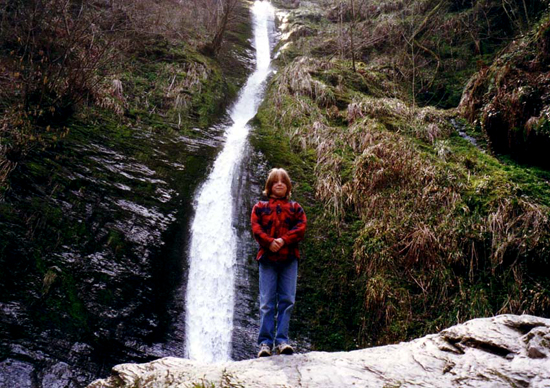 Whiteladies Waterfall Lydford Gorge - Dartmoor